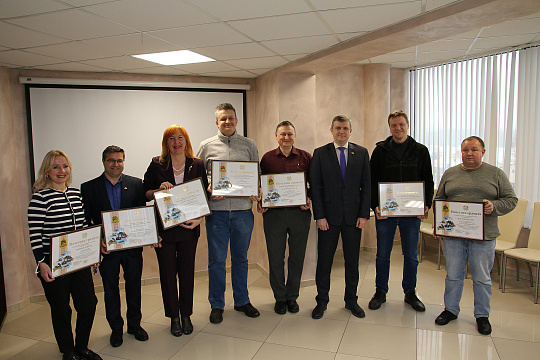 The professionalism of the employees of JSC ALEVKURP was noted at the highest level The professionalism of the employees of JSC ALEVKURP was noted at the highest level