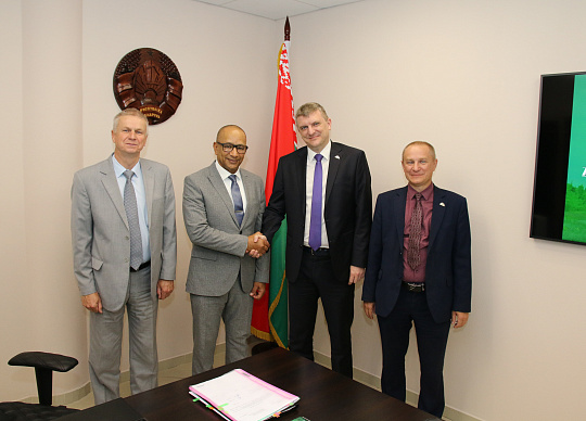 Meeting with the Ambassador of the UAE to the Republic of Belarus